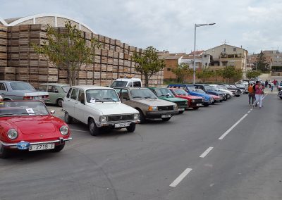Trobada de vehicles clàssics a Golmés, maig de 2016