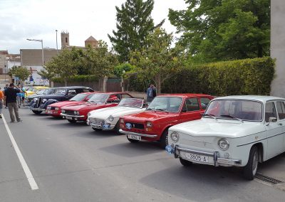 Trobada de vehicles clàssics a Golmés, maig de 2016