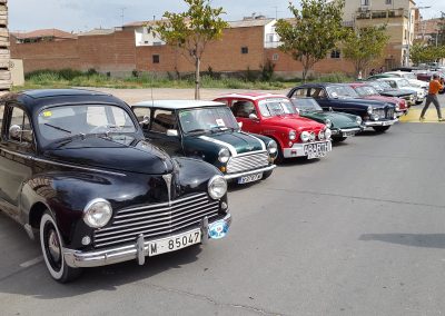 Trobada de vehicles clàssics a Golmés, maig de 2016