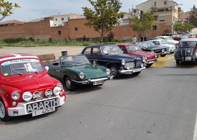 Trobada de vehicles clàssics a Golmés, maig de 2016