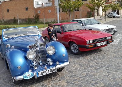 Trobada de vehicles clàssics a Golmés, maig de 2016