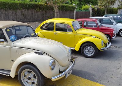 Trobada de vehicles clàssics a Golmés, maig de 2016
